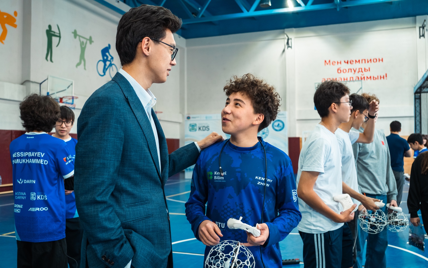 Дрон-футбол — Astana FIDA 2026, кадр 24